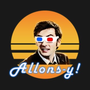 10th Doctor - Allons-y! T-Shirt
