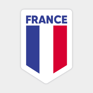 France Flag Emblem Magnet