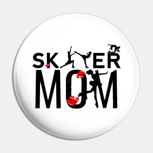 Canadian Figure Skatting Mom Pin