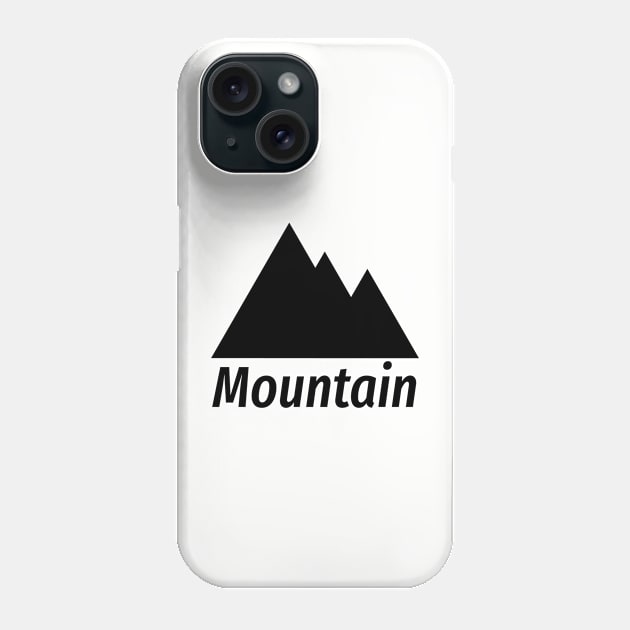 Mountain Phone Case by Felipe G Studio
