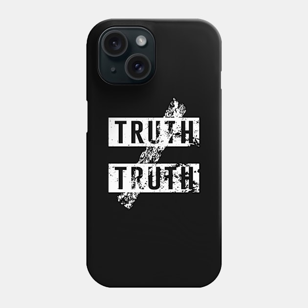 Truth Isn't Truth Phone Case by aniza