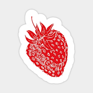 Strawberries Magnet