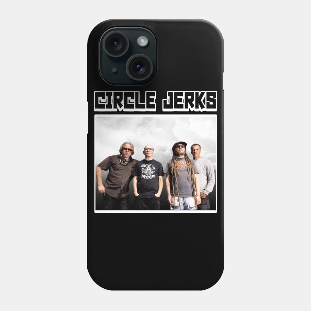 CIRCLE JERKS Phone Case by Pemandangan Kenangan 2000