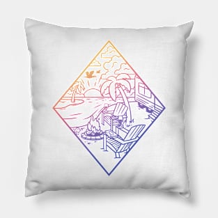 Camp Paradise Pillow