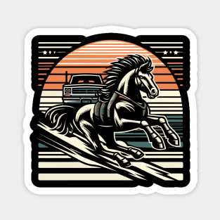 Retro Bronco Magnet