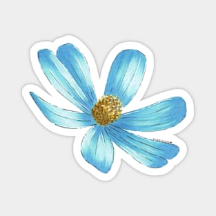 Blue flower Magnet