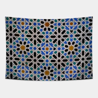 Seville Islamic tile pattern 2 Tapestry