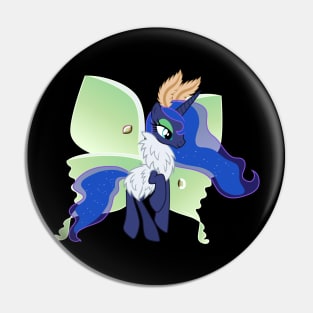 Princess Luna Moth Pin