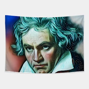Ludwig van Beethoven Portrait | Ludwig van Beethoven Artwork 5 Tapestry