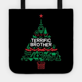 Terrific Brother - Xmas Tree - Christmas Tote