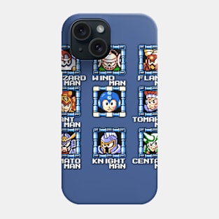 Mega Man 6 Stage Select Phone Case