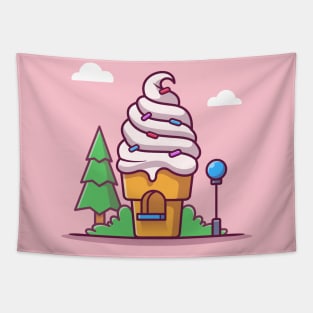 Ice Cream Shop Tapestry