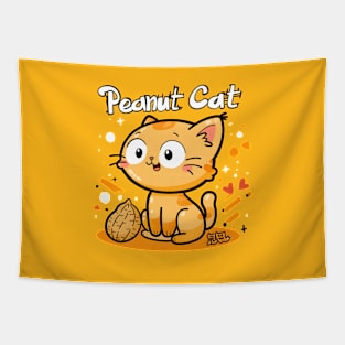 Peanut Cat Tapestry