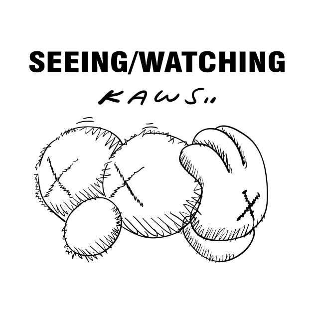 seeing/watching kaws by Darren.z_z