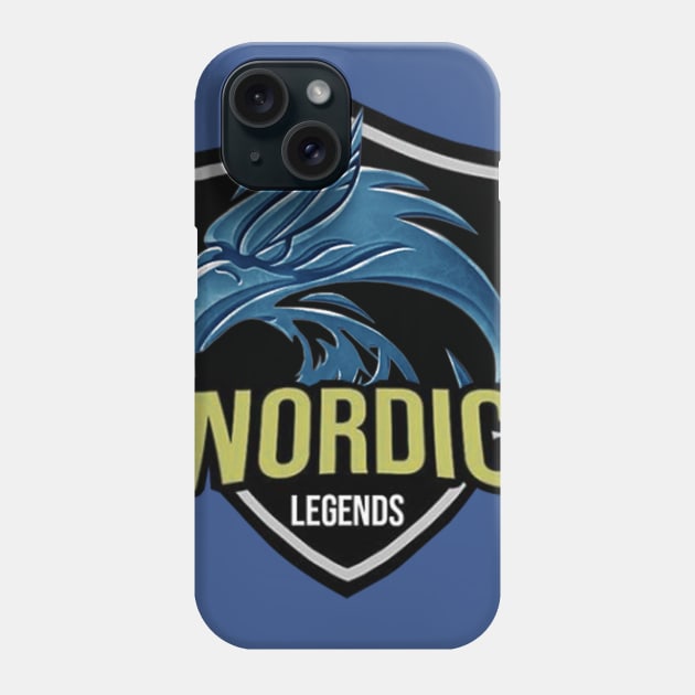 Nordic Legends Small Phone Case by Vigorousq