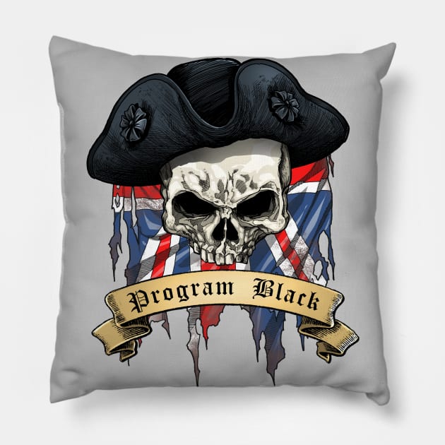 The original Program Black design now yours to own with pride! Pillow by Program Black