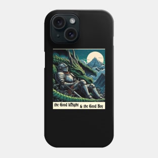 The Good kNight and the Good Boy Phone Case