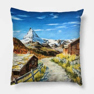 Cervine Cervino Matterhorn Pillow