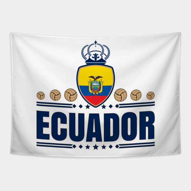 FUTBOL ECUADOR | ECUADOR FOOTBALL Tapestry by VISUALUV