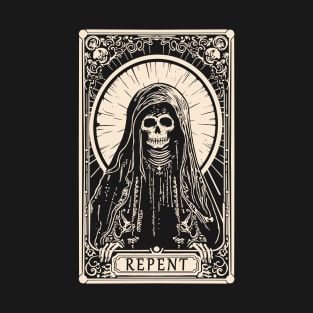 Repent Tarot Card T-Shirt