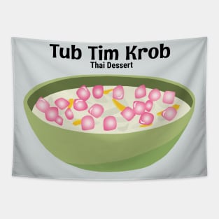 Street Food Thai Delicious Dessert Tapestry