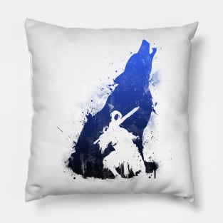 The Walker of Abyss (Version Blue/Black) Pillow