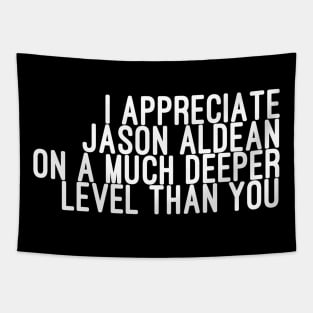 I Appreciate Jason Aldean on a Much Deeper Level Than You Tapestry
