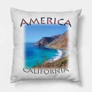 America - California - Big Sur Pillow