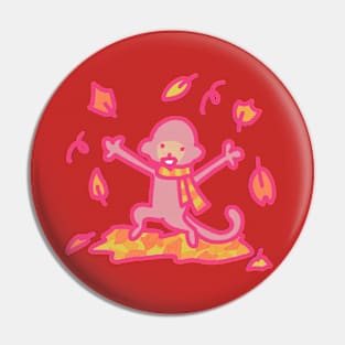 Fall Monkey! Pin