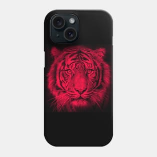 Tiger Red Head 07 Phone Case