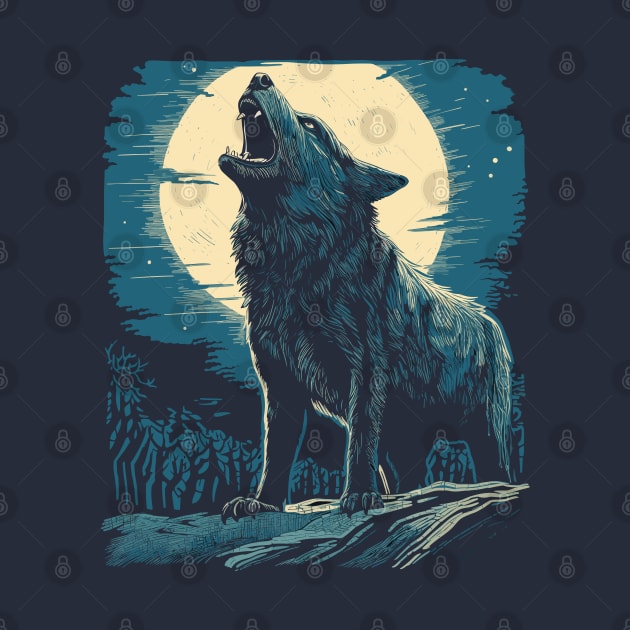 the wolf by Yopi