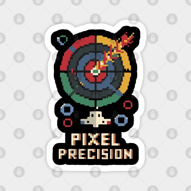 PIXEL PRECISION Magnet by XYDstore