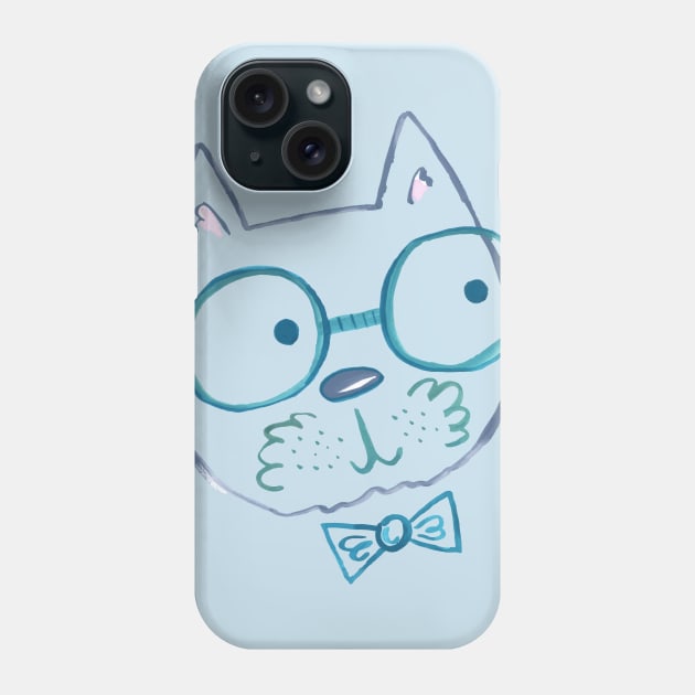 Cool Cat Phone Case by bykatieerickson