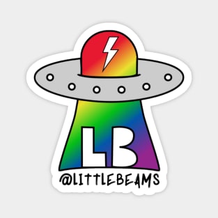 Little Beams Pride Logo w/ Name (smaller font) Magnet