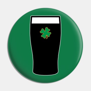 st patricks day shamrock stout Pin