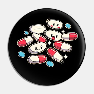 Easier to swallow than reality! v7 (no text) Pin