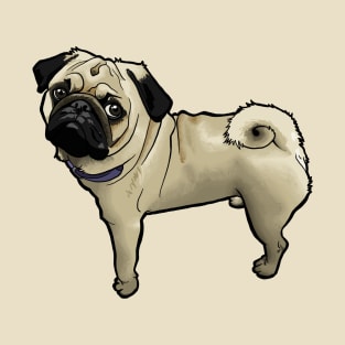 Standing Pug T-Shirt