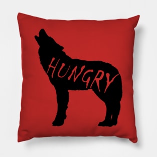 Hungry Like Tthe Wolf Pillow