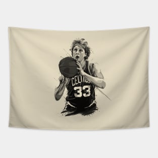 Larry Bird Tapestry