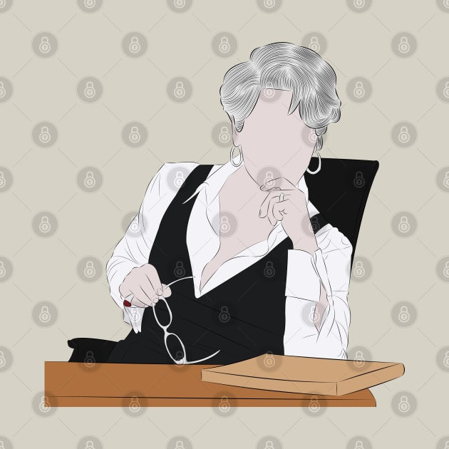 Miranda Priestly - The Devil Wears Prada by LiLian-Kaff