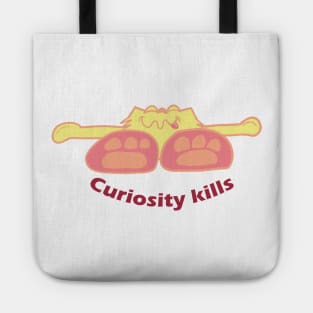 Curiosity killed the cat Tote