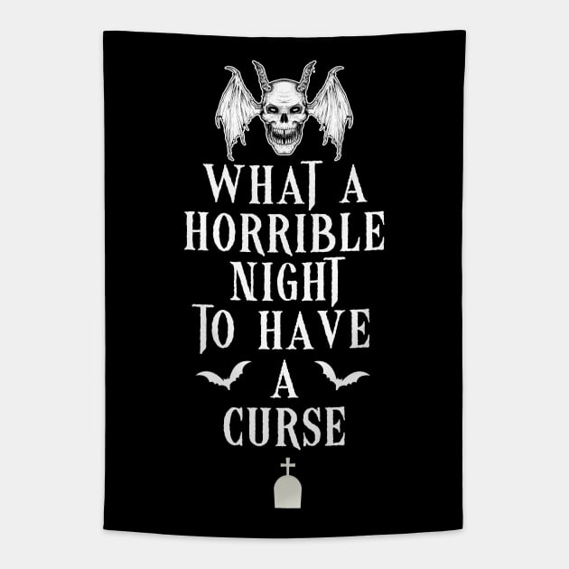 What a horrible night Tapestry by DeathAnarchy