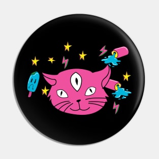 Alien Kitty Cat Pin