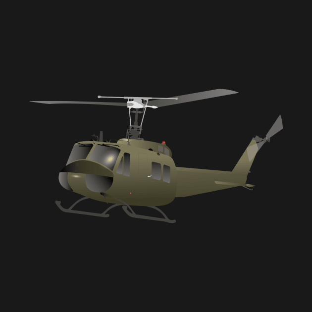 UH-1 Huey Helicopter by NorseTech