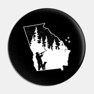 Georgia Duck Hunting Pin