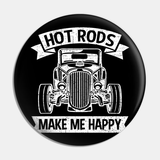 Hot Rod Vintage Car Pin by RadStar