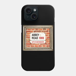 Abbey Road City Of Westminster (Framed) Phone Case