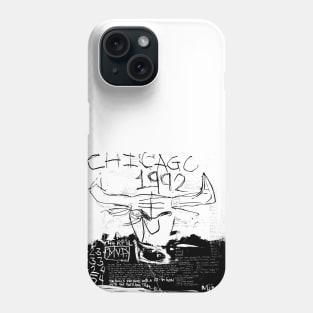 The Shrug Doodle Black Phone Case