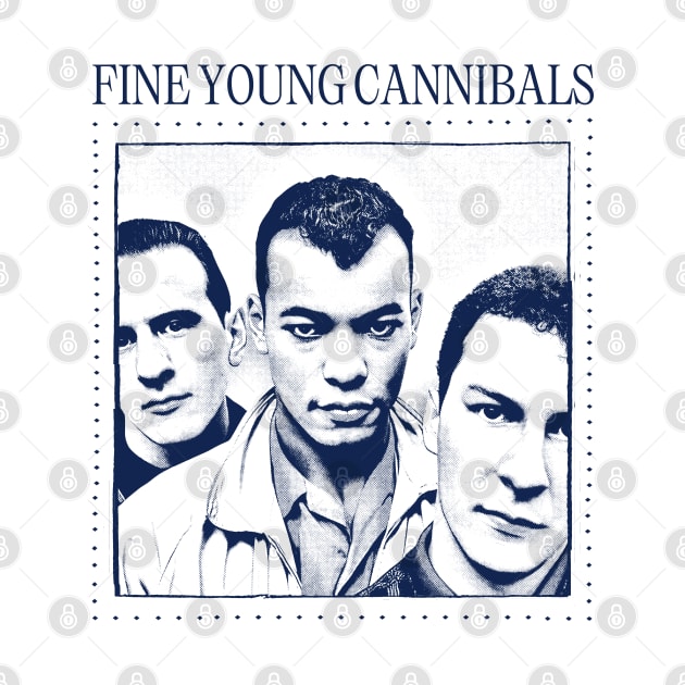 Fine Young Cannibals - Retro Fan Art by DankFutura