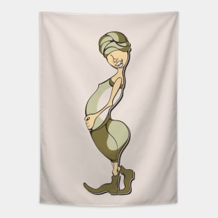 Funny girl Tapestry